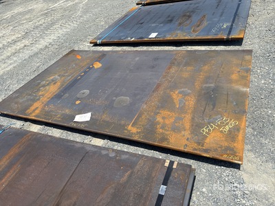 2025 Kit Containers Steel 105 in x 61 in (1 in Thick) Stahlplatten (Unused)
