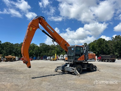 2018 Doosan DX210W を見 Wheel Excavator