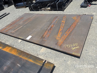 2025 Kit Containers Steel 5 ft x 10 ft (1 in Thick) Stahlplatten (Unused)