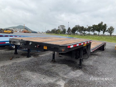 2026 DRM Trailers 30 ton T/A 41.9 ft - 55.5 ft Extendable Plataforma de Escalon (Sin Usar) / Step Deck Trailer (Unused)