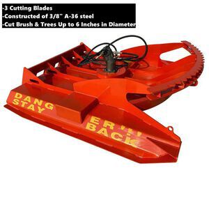 2025 Top Cat HDRC 72 in Skid Steer Brush Cutter (Unused)