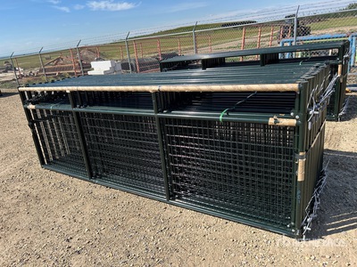 Quantity of (23) 2024 BYT MRG12 12 ft x 4 ft Mesh Ranch Puerta de ganado (Unused)