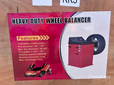 2025 Agriquip GLWB8100 Wheel Balancer (Unused)