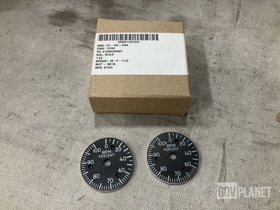 (12) Ametek 3120W20P001 Scale Dials