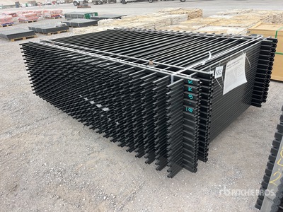 Quantity of (30) 2025 GLWF100730 10 ft x 7 ft Welded Steel Vallas (Unused)
