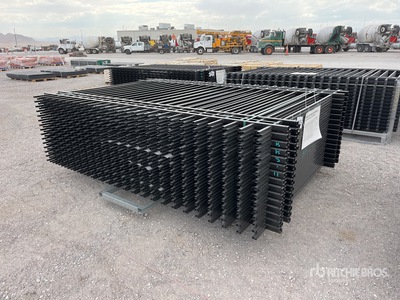 Quantity of (30) 2025 GLWF100730 10 ft x 7 ft Welded Steel Vallas (Unused)