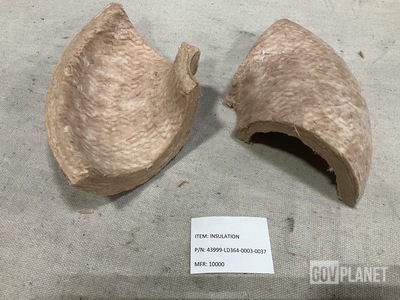 (12) Boeing LD364-0003-0037 Thermal Insulation Pipe Coverings