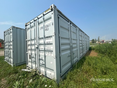 2025 40 ft High Cube Multi-Door Contenedor de almacenamiento