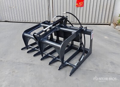 2025 ARTEER RG-13-44W 44 in Skeleton Mini Skid Steer Grapple Bucket (Unused)