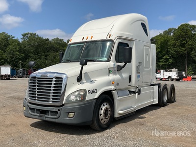 2014 Freightliner Cascadia 125 6x4 T/A Sleeper Truck Tractor