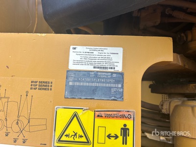 Cat 815F Series 2 Soil Compactor