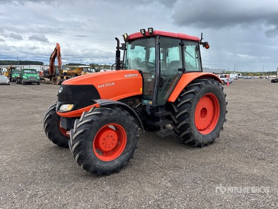 2009 Kubota M135X 4WD Tractor