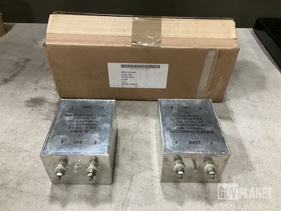 (4) EMS Development 13619-JN17-4611A Radio Frequency Interference Filters