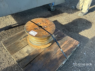 300 ft 3/4 In Steel Cable (Unused)