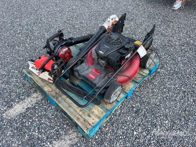Quantity of (1) Pallet Of Landscaping Equipment