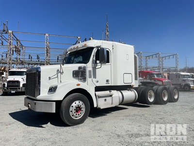 2014 Freightliner Coronado 122SD 8x4 Tri/A Sleeper Truck Tractor