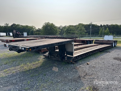 1999 Trail King TK70MG-502 T/A Double Drop Lowboy Trailer
