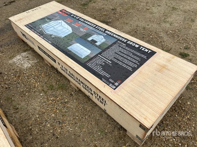 TMG GH813 8 ft x 30 ft Greenhouse (Unused)