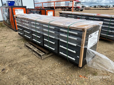 TMG WB25D 10 ft 25-Drawer Banco de trabajo (Unused)