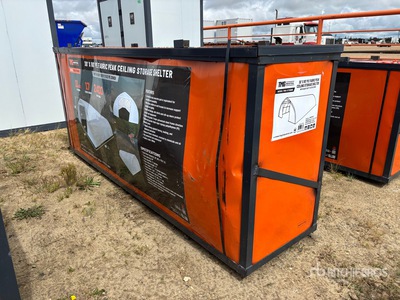 TMG ST3080E 30 ft x 80 ft Peak Ceiling Storage Building (Unused)