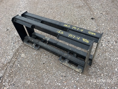 Quantity of (2) All-Star Quick Attach Skid Steer Attachment Mounting Plate (Unused)