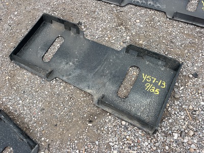 All-Star Skid Steer Attachment Mounting Plate (Unused)