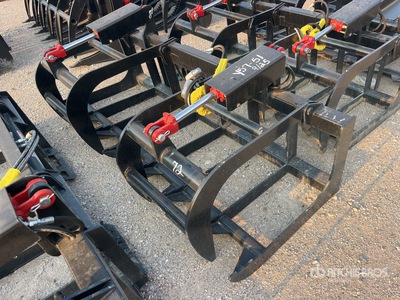 All-Star 72 in E-Series Root Skid Steer Grapple (Unused)