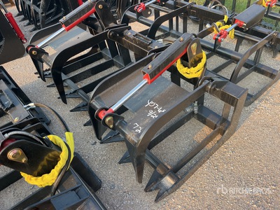 All-Star 72 in Root Skid Steer Grapple (Unused)