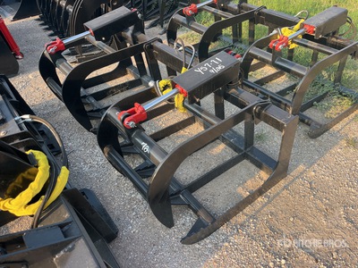 All-Star 72 in E-Series Root Skid Steer Grapple (Unused)