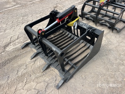 All-Star 48 in Rock Skid Steer Grapple (Unused)