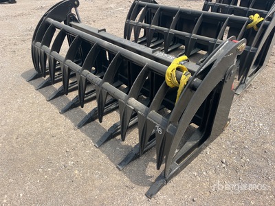 All-Star 84 in Skid Steer Root Rake (Unused)