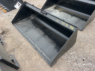 Mid-State 74 in Low Pro Skid Steer Bucket (Unused)