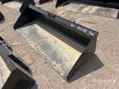 Mid-State 84 in Low Profile Skid Steer Bucket (Unused)