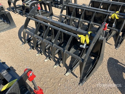 All-Star 72 in Skid Steer Root Rake (Unused)