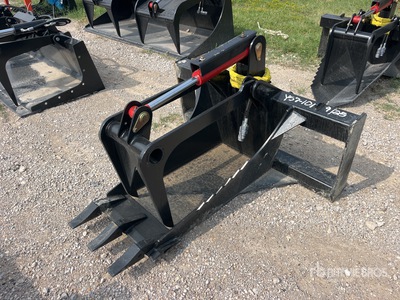 All-Star 19 in Stump Skid Steer Grapple Bucket (Unused)