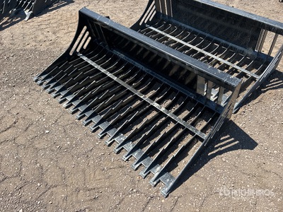All-Star 72 In Skeleton Skid Steer Bucket (Unused)