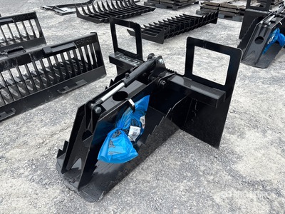 2025 Kit Containers QT-SG 40 in Stump Skid Steer Grapple Bucket (Unused)