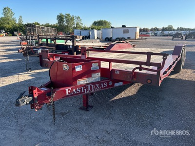 2024 East Texas Trailers 22 ft T/A Equipment Trailer