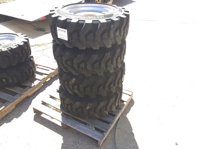 Quantity of (4) Camso SKS732 10-16.5 MF Skid Steer Tires (Unused)
