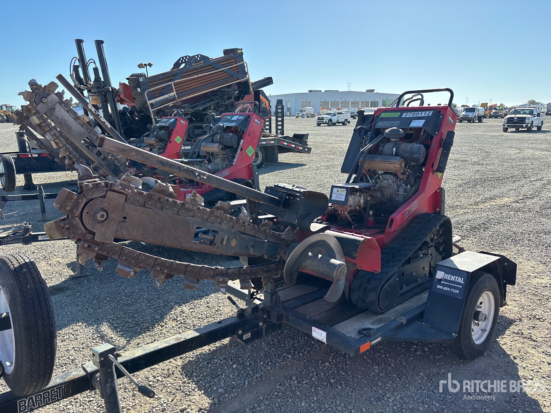 2019 Barreto E30SGB Tracked Zanjadora