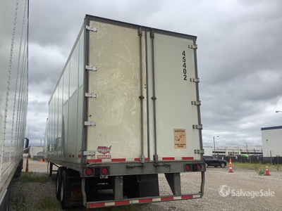 2018 Wabash DVLSHPC 53 ft x 102 in T/A Gesloten aanhangwagen (Inoperable)