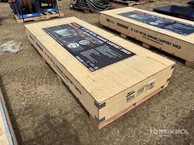 StanForge MSC1220F 12 ft x 20 ft Metal Cochera (Unused)
