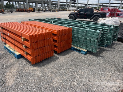 Quantity of (4) Pallets of Scaffalatura per bancali