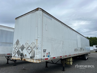 1998 Dorsey 53 ft x 102 in T/A Remolque de furgoneta