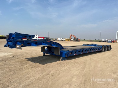 2013 Peerless LB60-32BTMON3A Tri/A Double Drop Removable Gooseneck Lowboy Trailer
