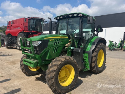 2022 John Deere 6110R Ciągnik 4WD (Inoperable)