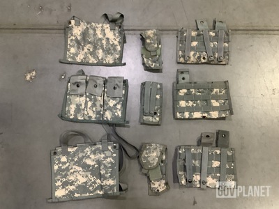 (189) M4 Three Mag Pouches, (284) M4 Two Mag Pouches & Assorted Items
