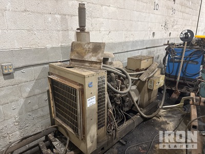 Cummins 50 kVA Skid-Mounted Generator Set (Inoperable)