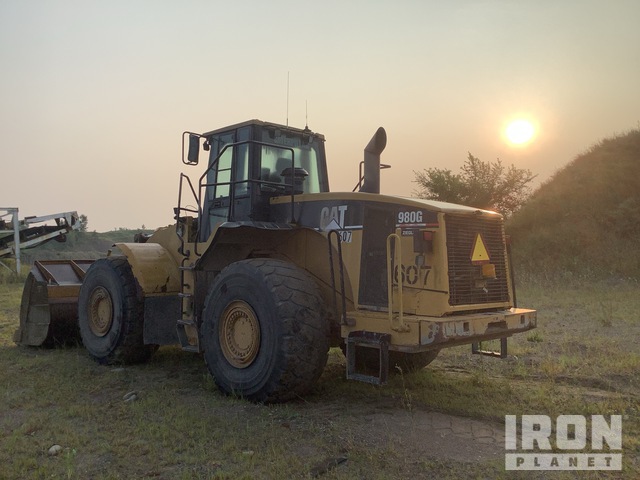 CARGADOR FRONTAL CATERPILLAR 980G