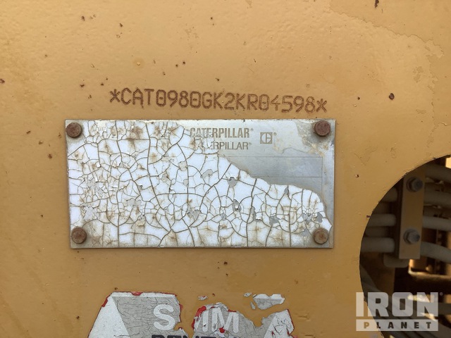 CARGADOR FRONTAL CATERPILLAR 980G
